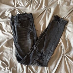American eagle black jeggings